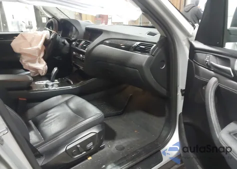 2017 BMW X3 xDrive28I from USA, damaged, VIN 5UXWX9C56H0D96403